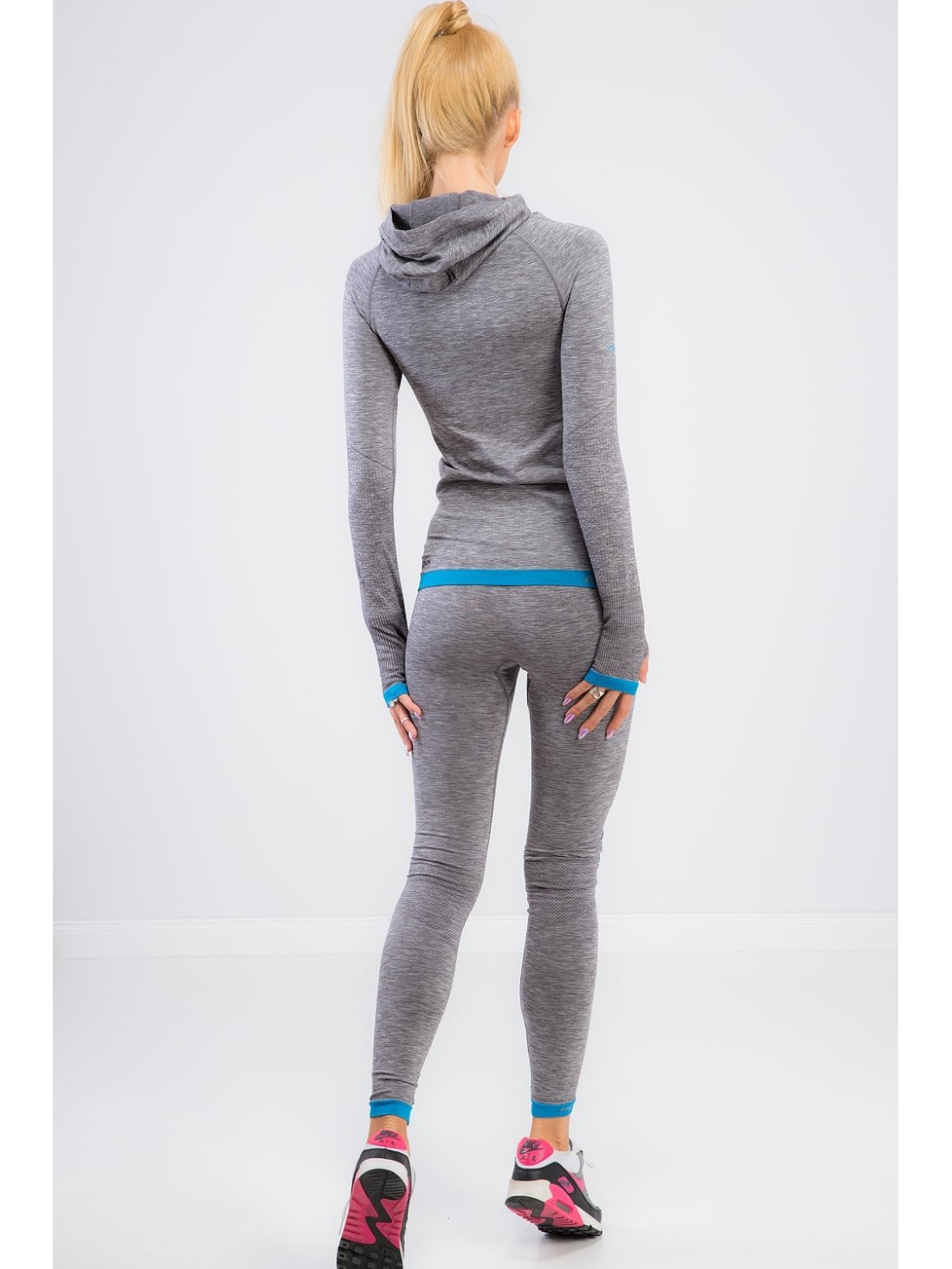 Hellgraue Sportleggings 1105 – Online-Shop – Boutique